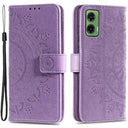 Motorola Moto G35 Mandala Serie Pung Etui - Lilla