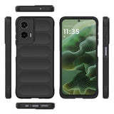 Motorola Moto G35 Rugged TPU Cover - Sort