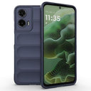 Motorola Moto G35 Rugged TPU Cover - Mørkeblå