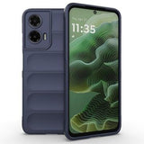 Motorola Moto G35 Rugged TPU Cover - Mørkeblå