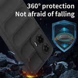 Motorola Moto G35 Rugged TPU Cover - Mørkeblå