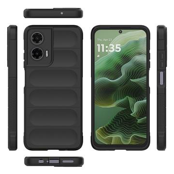 Motorola Moto G35 Rugged TPU Cover - Mørkeblå