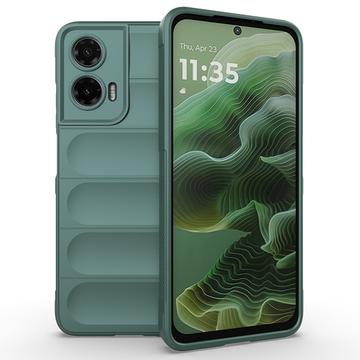 Motorola Moto G35 Rugged TPU Cover - Grøn
