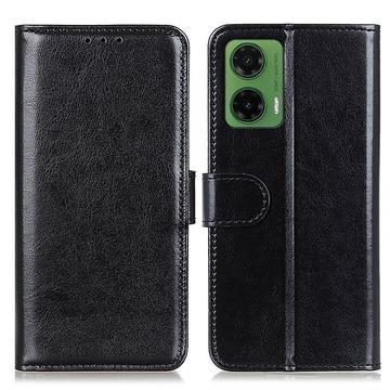 Motorola Moto G35 Pung med Magnetisk Lukning - sort