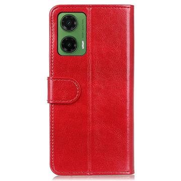 Motorola Moto G35 Pung med Magnetisk Lukning - Rød