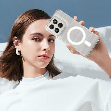Motorola Moto G37/G37 Power/G47 Hybrid Cover - MagSafe Kompatibel - Gennemsigtig