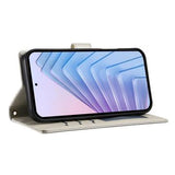 Motorola Moto G37/G47 Luksus Vatteret Pung - Beige