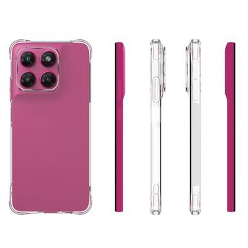 Motorola Moto G37/G47 Stødsikkert Silikone Cover - Gennemsigtig