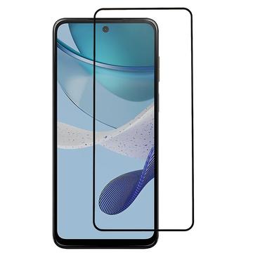 Motorola Moto G53 Skærmbeskyttelse Hærdet Glas - Full Fit - Sort Kant