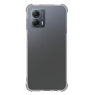 Motorola Moto G53 Stødsikkert TPU Cover - Gennemsigtig
