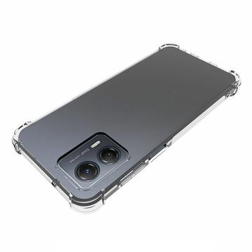 Motorola Moto G53 Stødsikkert TPU Cover - Gennemsigtig