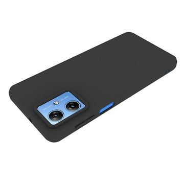 Motorola Moto G54 Anti-Fingeraftryk Mat TPU Cover - Sort