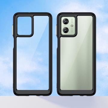 Motorola Moto G54 Anti-Shock Hybrid Cover - Sort