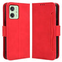 Motorola Moto G54 Pung Cover med Kortholder - Rød