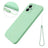 Motorola Moto G54 Liquid Silikone Cover med Strop - Grøn