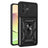 Motorola Moto G54 Roterende Ring Hybrid Cover med Kameraskjold - Sort