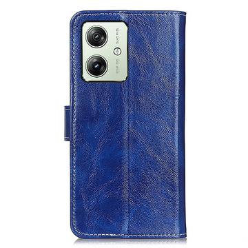 Motorola Moto G54 Pung Taske med Magnetisk Lukning - Blå