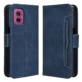 Motorola Moto G55 Kortholder Pung Etui - Blå