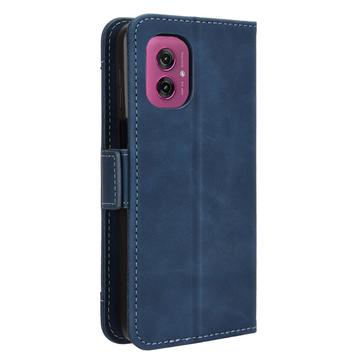 Motorola Moto G55 Kortholder Pung Etui - Blå