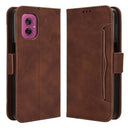 Motorola Moto G55 Kortholder Pung Etui - Brun