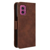 Motorola Moto G55 Kortholder Pung Etui - Brun
