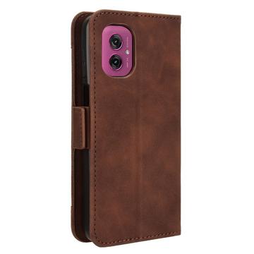 Motorola Moto G55 Kortholder Pung Etui - Brun