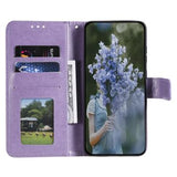 Motorola Moto G55 Mandala Serie Pung Etui - Lilla