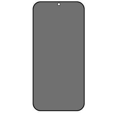Motorola Moto G55 Privacy Full Cover Skærmbeskyttelse Hærdet Glas - Sort Kant