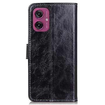 Motorola Moto G55 Pung med Magnetisk Lukning - sort