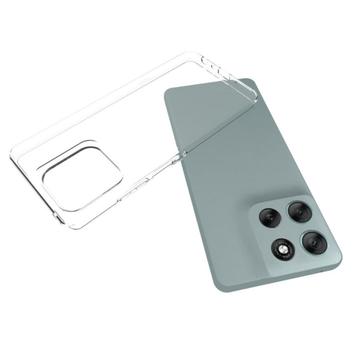 Motorola Moto G56 Skridsikkert TPU Cover - Gennemsigtig