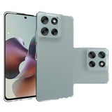 Motorola Moto G56 Skridsikkert TPU Cover - Gennemsigtig