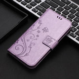 Motorola Moto G56 Butterfly Series Flip Cover med Pung - Violet