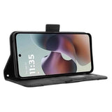 Motorola Moto G56 Kortholder Pung Etui - Sort