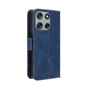 Motorola Moto G56 Kortholder Pung Etui - Blå