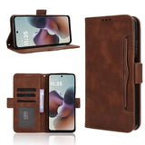 Motorola Moto G56 Kortholder Pung Etui - Brun