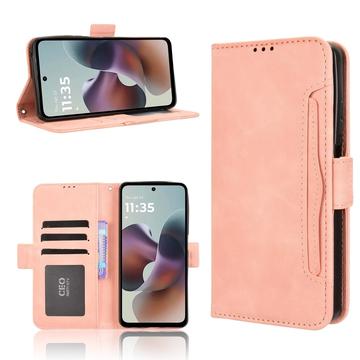 Motorola Moto G56 Kortholder Pung Etui - Pink