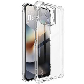 Motorola Moto G56 Imak Faldsikkert TPU Cover - Gennemsigtig