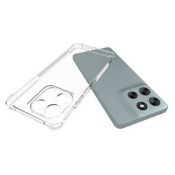 Motorola Moto G56 Stødtæt TPU Cover - Gennemsigtig
