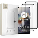 Motorola Moto G56 Tech-Protect Glass Fit+ Skærmbeskyttelse Hærdet Glas - 2 stk. - Sort