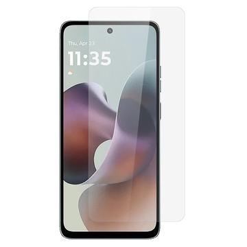 Motorola Moto G56 Skærmbeskyttelse Hærdet Glas - 9H - Case Friendly - Gennemsigtig