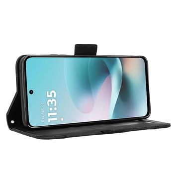 Motorola Moto G67 Power/G57 Power/G57 Kortholder Pung Etui - Sort