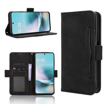Motorola Moto G67 Power/G57 Power/G57 Kortholder Pung Etui - Sort