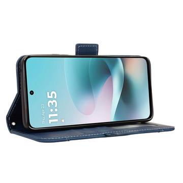 Motorola Moto G67 Power/G57 Power/G57 Kortholder Pung Etui - Blå