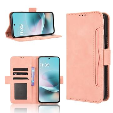 Motorola Moto G67 Power/G57 Power/G57 Kortholder Pung Etui - Pink