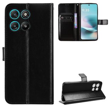 Motorola Moto G67 Power/G57 Power/G57 Pung Etui med Stativ - sort