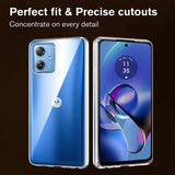 Motorola Moto G64 Saii 2-i-1 TPU Cover & Skærmbeskyttelse Hærdet Glas