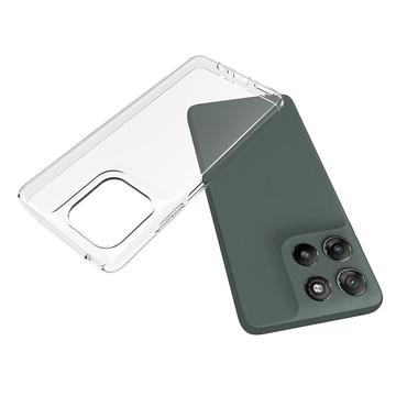 Motorola Moto G67 Power Skridsikkert TPU Cover - Gennemsigtig