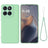 Motorola Moto G67 Power Flydende silikone cover med håndrem - grøn