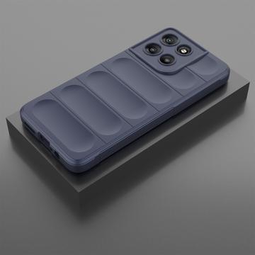 Motorola Moto G67 Power Rugged TPU Cover - Mørkeblå