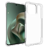 Motorola Moto G67 Power Stødsikkert Silikone Cover - Gennemsigtig